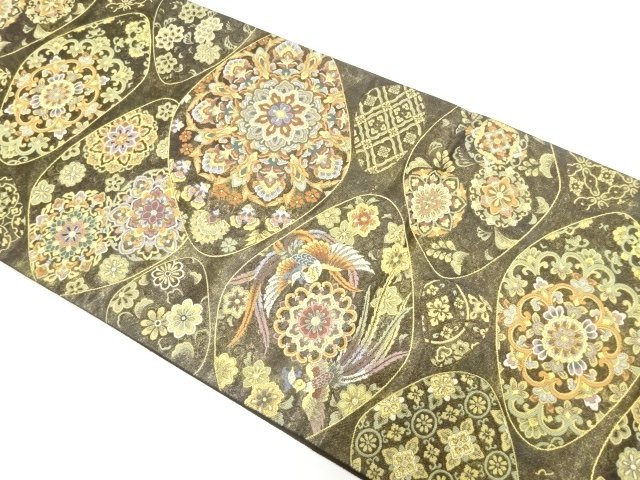 Japanese Kimono / Fukuro Obi Silk